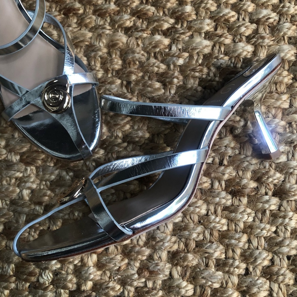 Antonio Melani x M.G. Style Leo Leather Dress Sandal. Size 7.5 - Picture 6 of 14